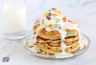 Milk and Cereal Pancakes Dixie 