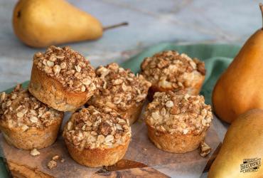 Oat Pear Muffins Dixie