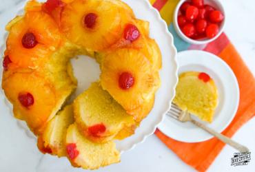Pineapple Upside-Down Bundt Cake Dixie 