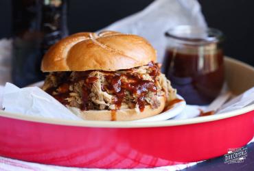 Root Beer Pulled Pork with Root Beer BBQ Sauce dixie
