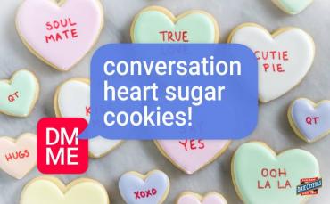Conversation Heart Sugar Cookies Blog Dixie Crystals 